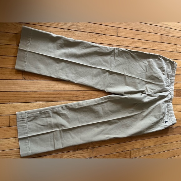 Polo Ralph Lauren Preston pants 38/32 Relaxed Beige Casual Office Gray Pony - Picture 5 of 5
